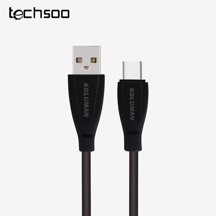 کابل شارژ و انتقال دیتا تایپ سی کلومن Koluman KD-38 Type-C cable 1m